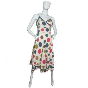Yumi Polka Dot Spaghetti Strap Dress